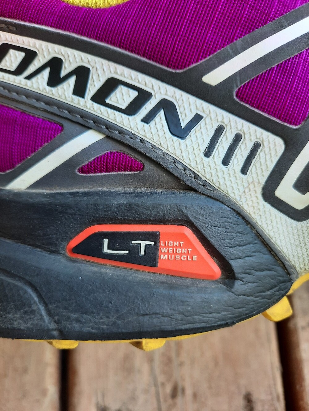 Salomon Speedcross 3 Plum Black Crown Grip Trail Running Hiking Shoes Size 8.5 - Picture 11 of 16